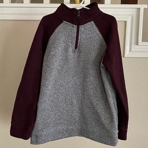 Boys Old Navy 3/4 Zip Pullover